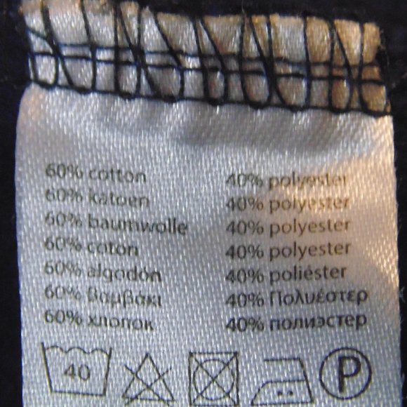 Chris Cayne 1/4 zip long sleeve sweater Large Blue/green/white Stripe - Picture 7 of 8